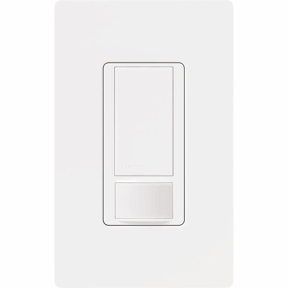 Lutron Maestro Motion Sensor Switch, No Neutral Required, 150W LED, Single Pole