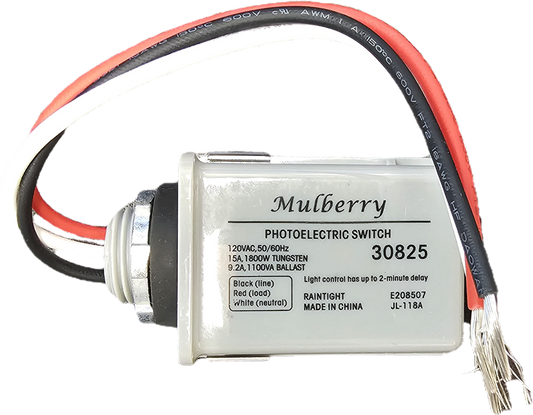 Mulberry Direct Wire-In Photocontrol – Stem Mount