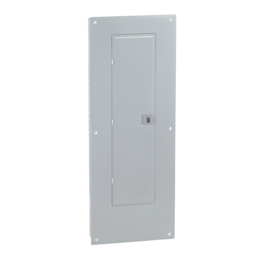 Load center, Homeline, 1 phase, 40 spaces, 80 circuits, 225A convertible main lugs, PoN, NEMA1, gnd bar, combo cover