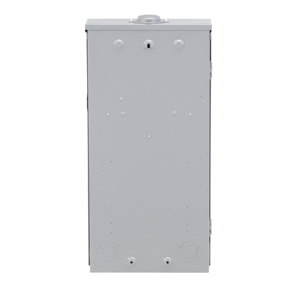 Load center, Homeline, 1 phase, 16 spaces, 32 circuits, 225A convertible main breaker, PoN, NEMA3R