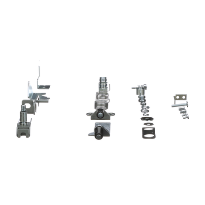 Operating mechanisms, door closing mechanism, two point, roller latch, for NEMA 4 and 12 enclosures, hinge on left