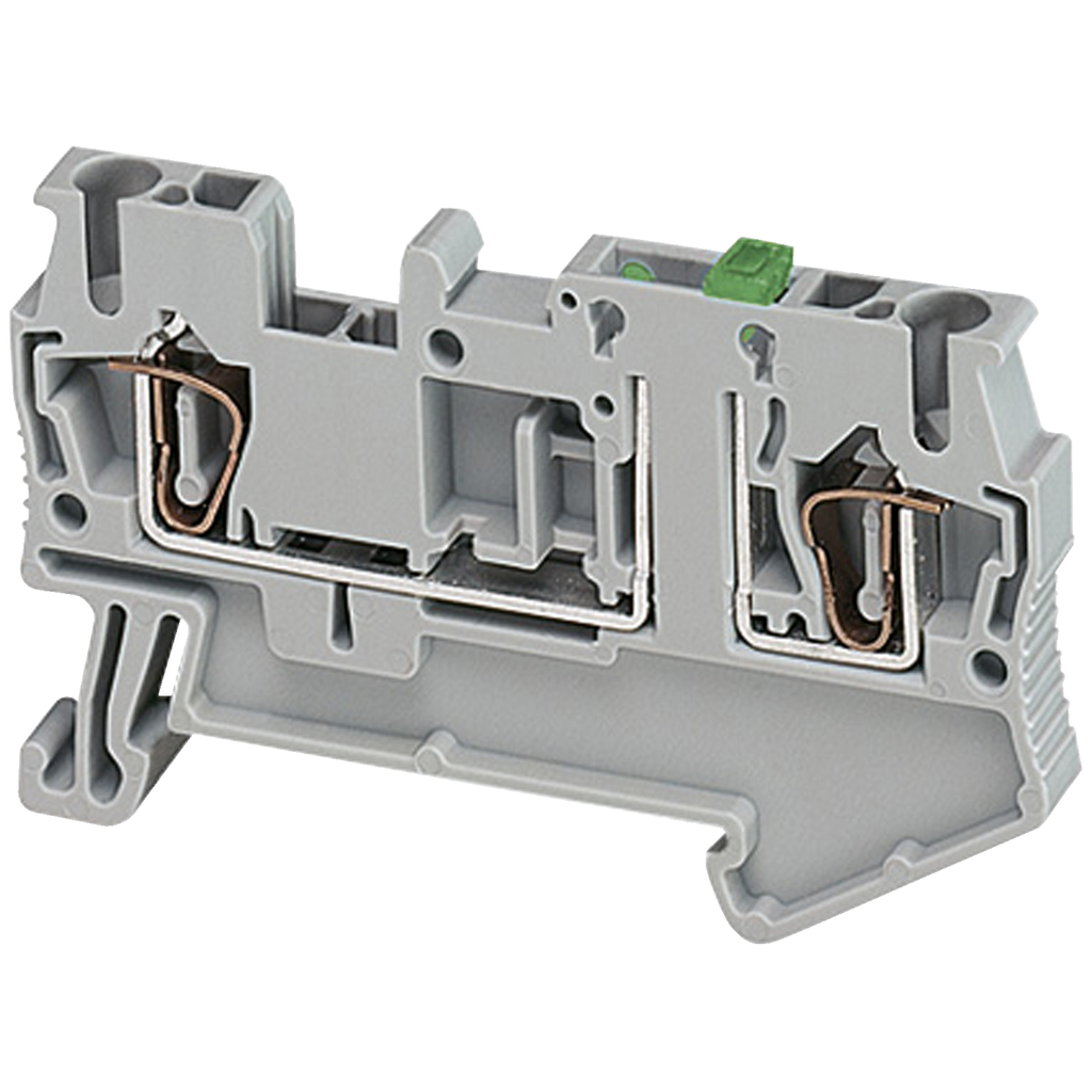 Cable. Disconnect Spring SPRING TERMINAL, KNIFE DISCONNECT, 2 POINTS, 2,5MM², GREY – Solis ...