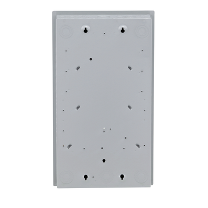 Load center, Homeline, 1 phase, 24 spaces, 48 circuits, 125A convertible main breaker, PoN, NEMA1, combo cover