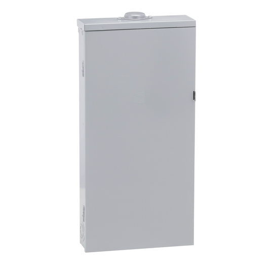 Load center, Homeline, 1 phase, 20 spaces, 40 circuits, 200A convertible main breaker, PoN, NEMA3R