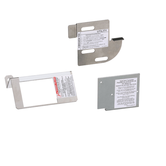 Load center accessory, Homeline, interlock kit, generator circuit breaker, high amp, indoor, clam packaging