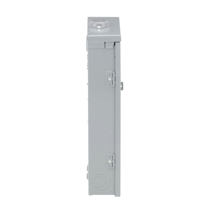 Load center, Homeline, 1 phase, 20 spaces, 40 circuits, 100A convertible main breaker, PoN, NEMA3R