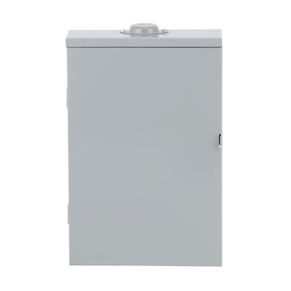 Load center, Homeline, 1 phase, 20 spaces, 40 circuits, 125A convertible main lugs, PoN, NEMA3R