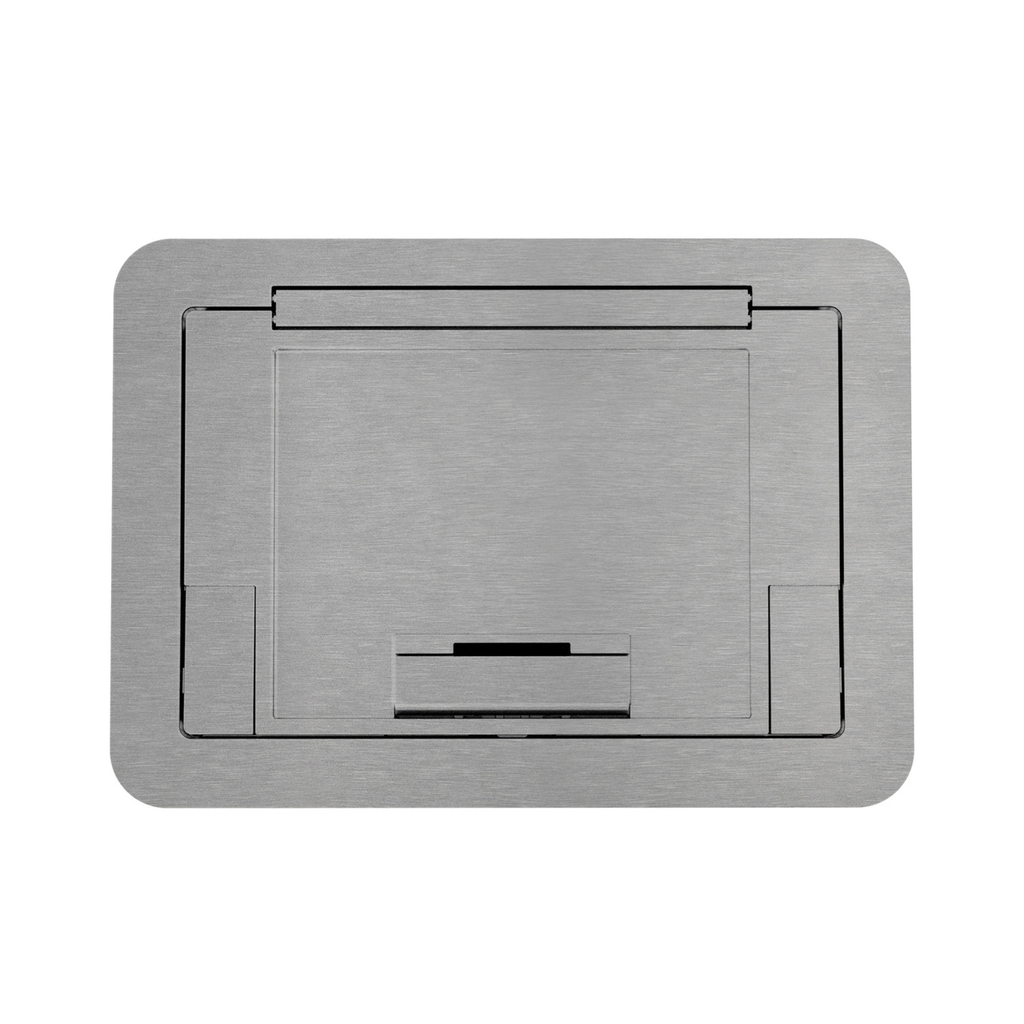 Evolution Series EFB45 Floor Box Flush Style Cover with Carpet Insert TR