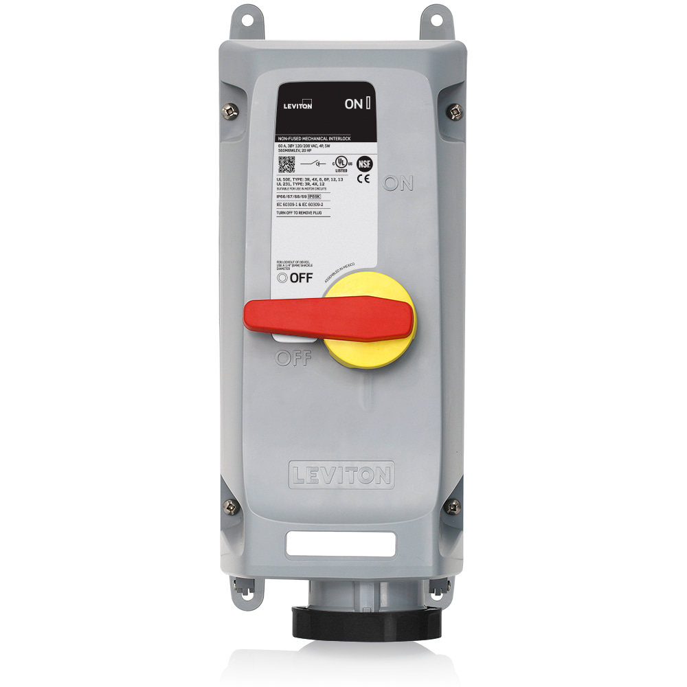 Lever Interlock LEV Series IEC Pin & Sleeve Mechanical Interlock – Solis Electric Supply