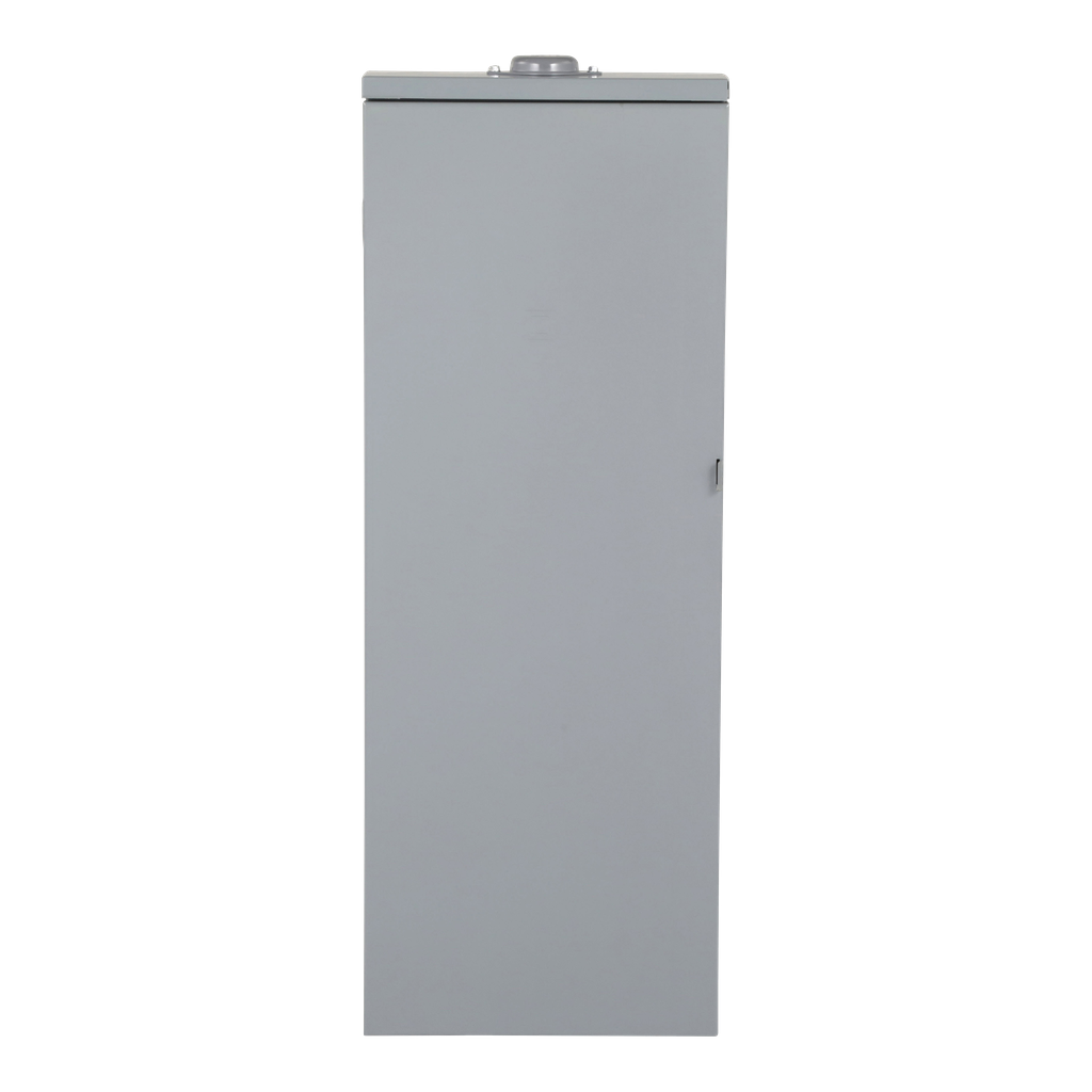 Load center, Homeline, 1 phase, 42 spaces, 84 circuits, 225A convertible main lugs, PoN, NEMA3R