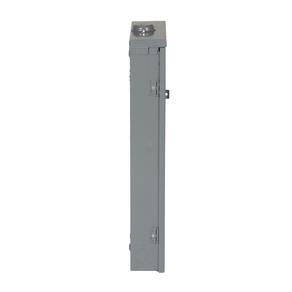 Load center, Homeline, 1 phase, 24 spaces, 48 circuits, 125A convertible main breaker, PoN, NEMA3R