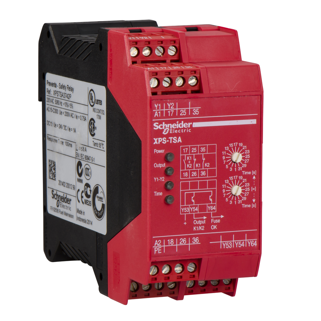 module XPSTS - interlocking on high inertia machines - 24 V AC DC ...