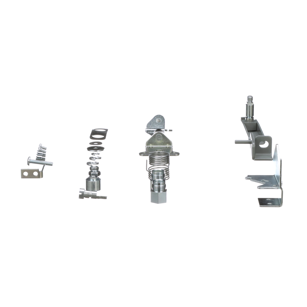 Operating mechanisms, door closing mechanism, two point, roller latch, for NEMA 4 and 12 enclosures, hinge on left