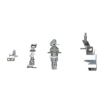 Operating mechanisms, door closing mechanism, two point, roller latch, for NEMA 4 and 12 enclosures, hinge on left