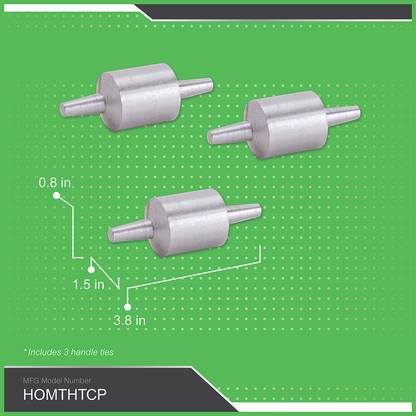 Mini circuit breaker accessory, Homeline, handle tie, 120/240VAC, ties two 1 pole tandem circuit breakers