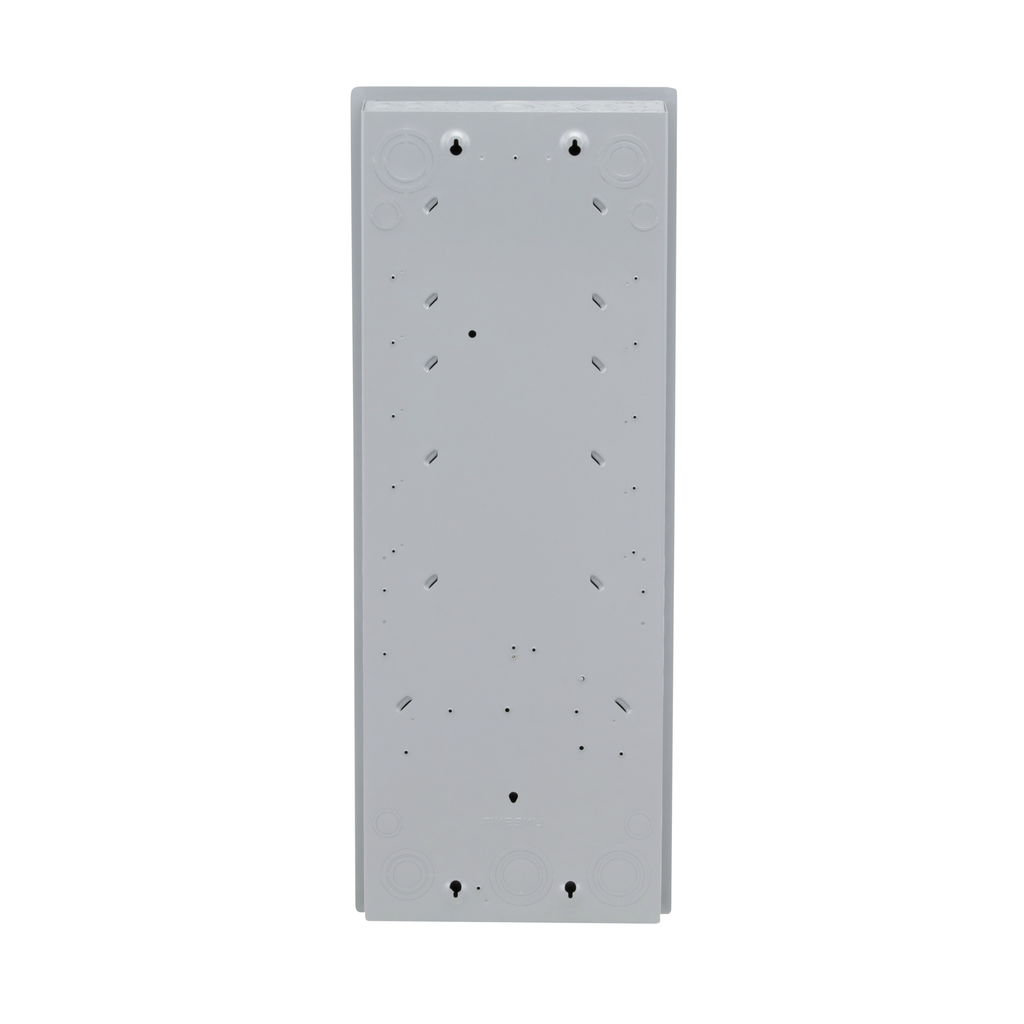 Load center, Homeline, 1 phase, 40 spaces, 80 circuits, 200A convertible main breaker, PoN, NEMA1, combo cover