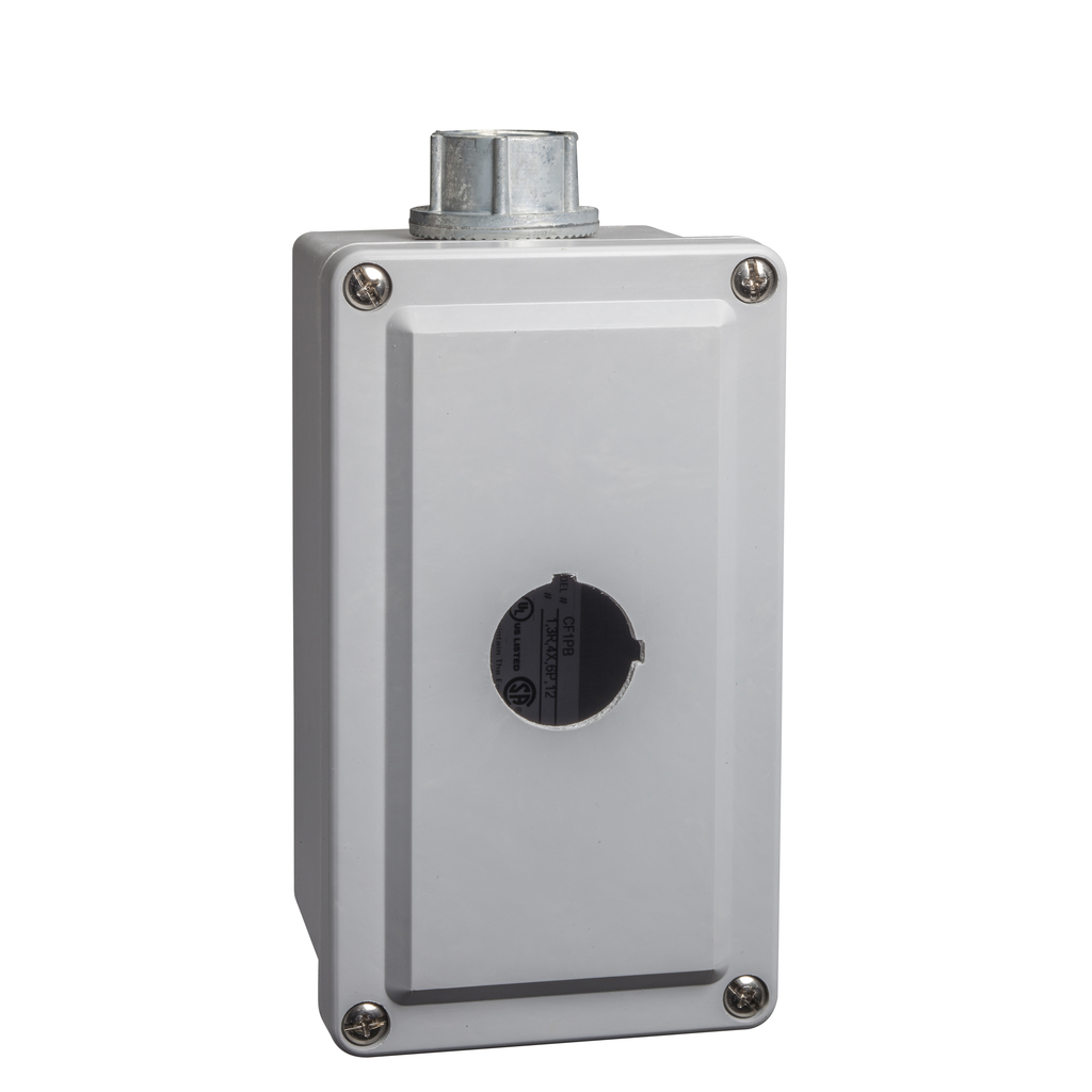 empty control station - 9001T - aluminium - 1 cut-out Ã˜ 30 – Solis ...