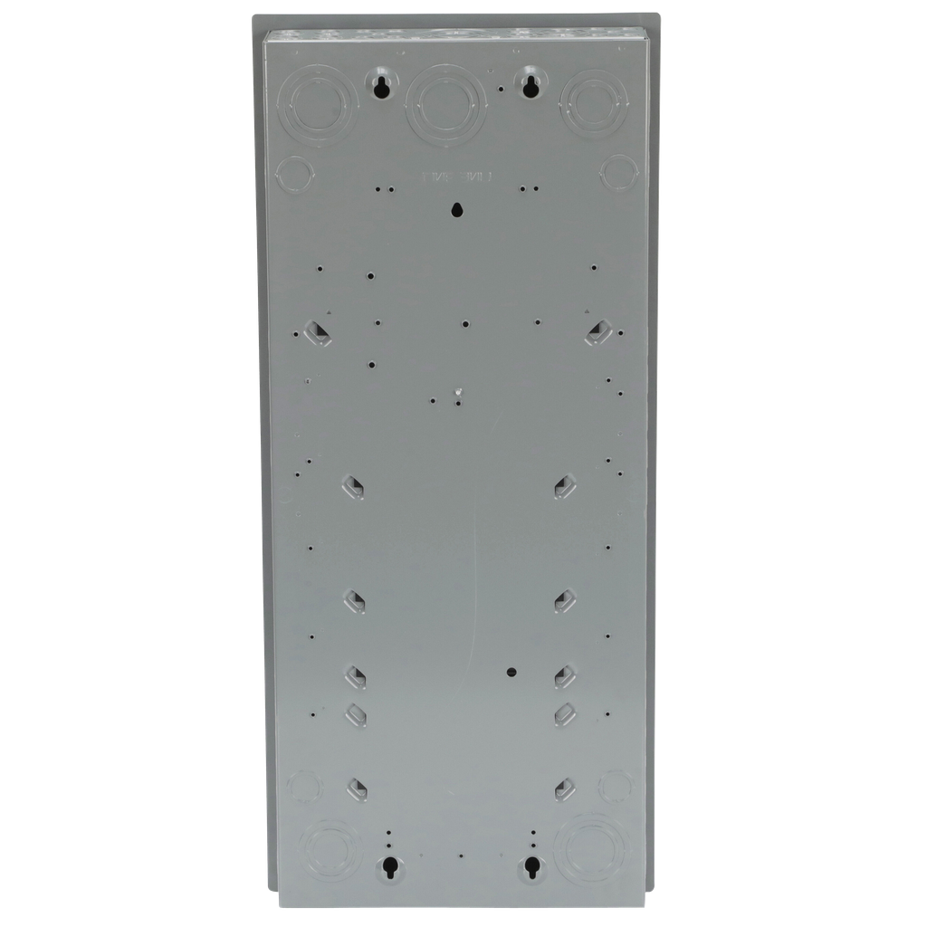 Load center, Homeline, 1 phase, 30 spaces, 60 circuits, 225A convertible main lugs, PoN, NEMA1, gnd bar, combo cover